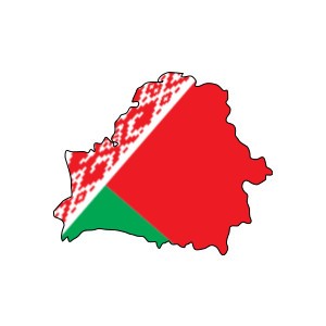 Belarus haritası